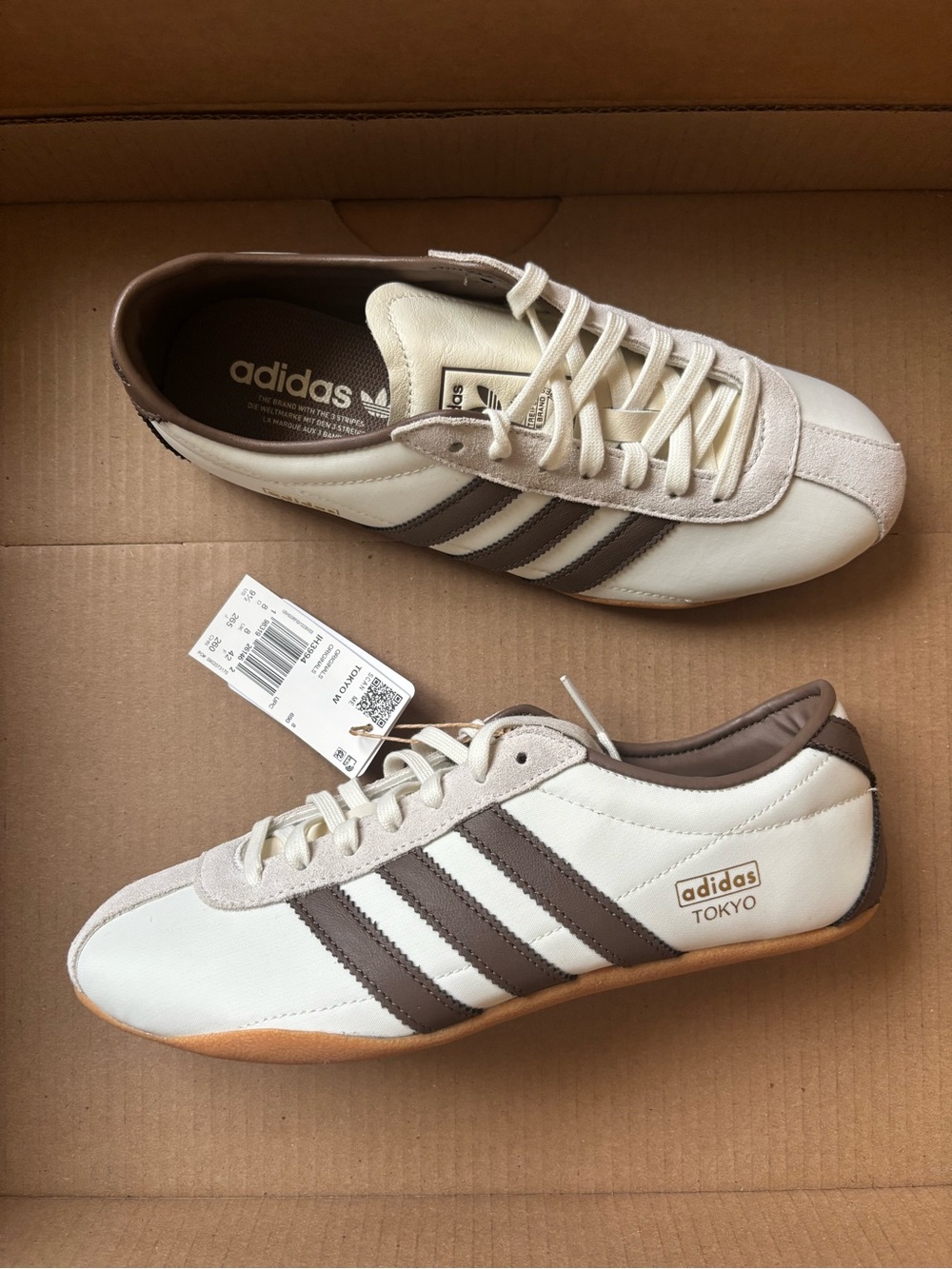 adidas Tokyo Off White Earth Strata Women’s Size 9.5 IH3994